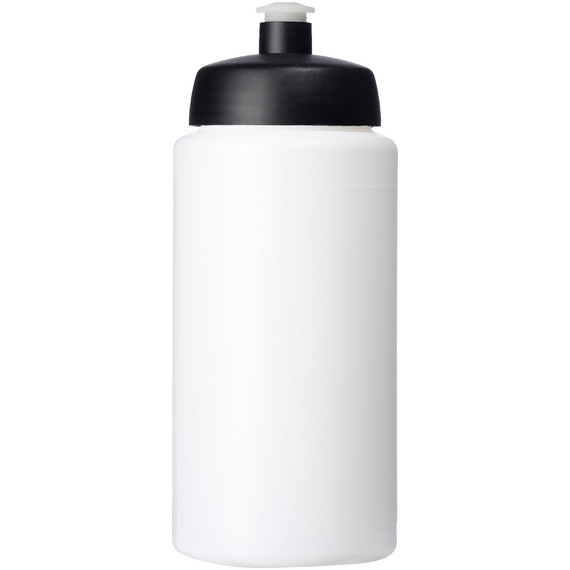 Bouteille de sport Baseline® Plus 500 ml avec couvercle sport et bandeau antidérapant publicitaire