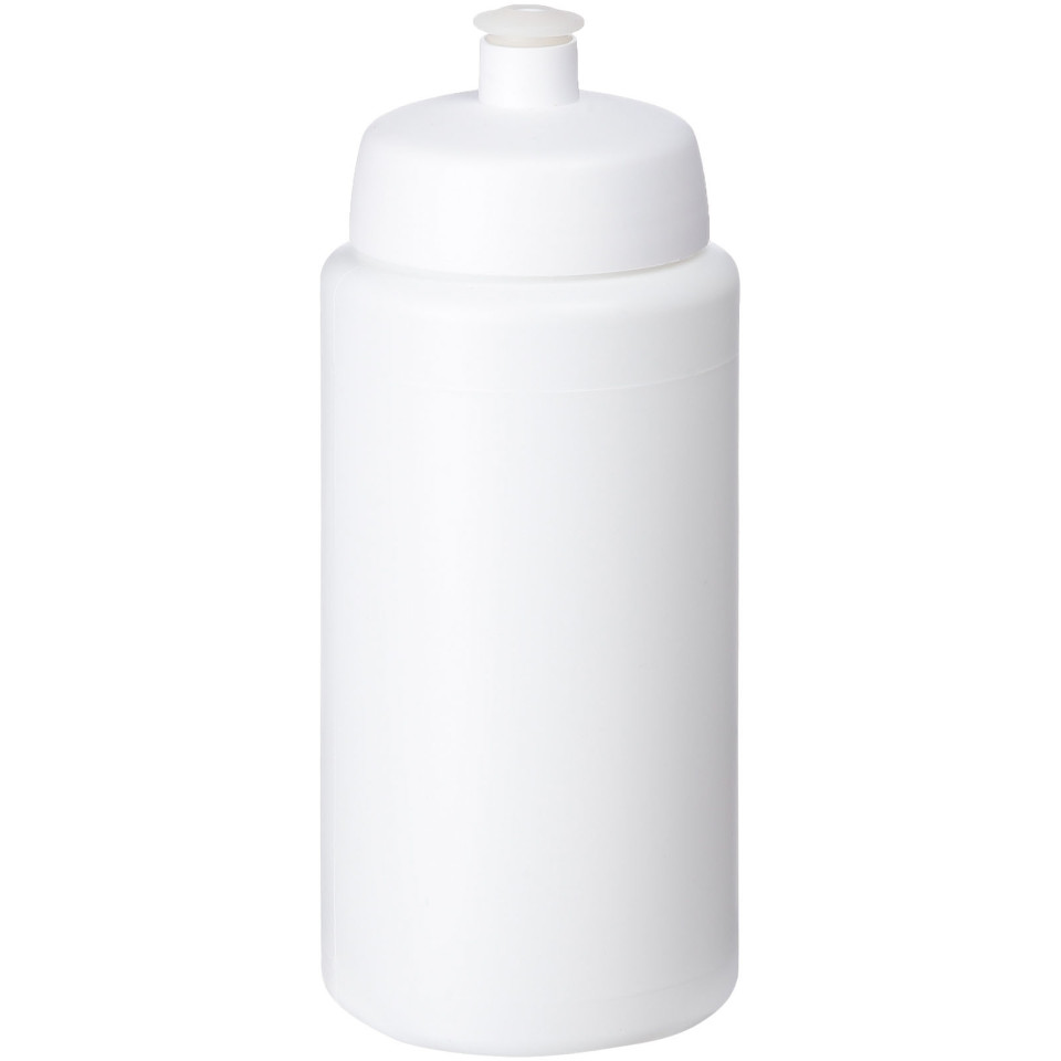 Bouteille de sport Baseline® Plus 500 ml avec couvercle sport et bandeau antidérapant publicitaire