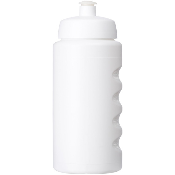 Bouteille de sport Baseline® Plus 500 ml avec couvercle sport et bandeau antidérapant publicitaire