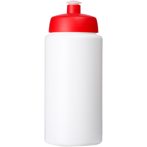 Bouteille de sport Baseline® Plus 500 ml avec couvercle sport et bandeau antidérapant publicitaire