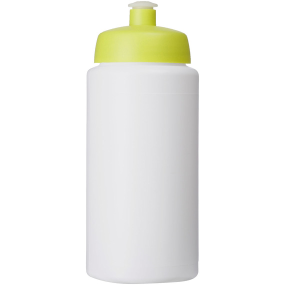 Bouteille de sport Baseline® Plus 500 ml avec couvercle sport et bandeau antidérapant publicitaire