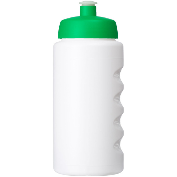 Bouteille de sport Baseline® Plus 500 ml avec couvercle sport et bandeau antidérapant publicitaire