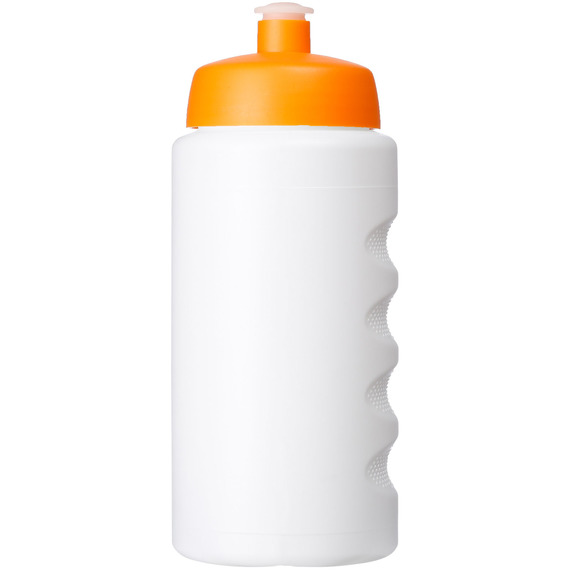 Bouteille de sport Baseline® Plus 500 ml avec couvercle sport et bandeau antidérapant publicitaire