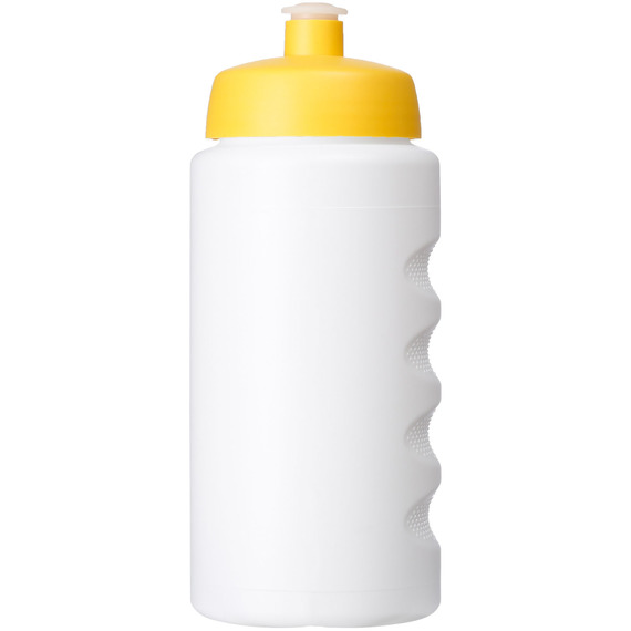 Bouteille de sport Baseline® Plus 500 ml avec couvercle sport et bandeau antidérapant publicitaire