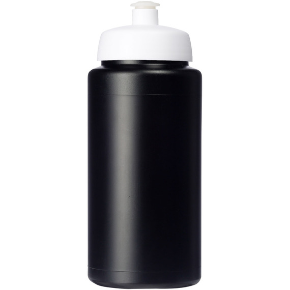 Bouteille de sport Baseline® Plus 500 ml avec couvercle sport et bandeau antidérapant publicitaire