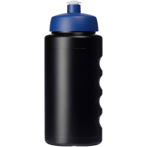 Bouteille de sport Baseline® Plus 500 ml avec couvercle sport et bandeau antidérapant publicitaire