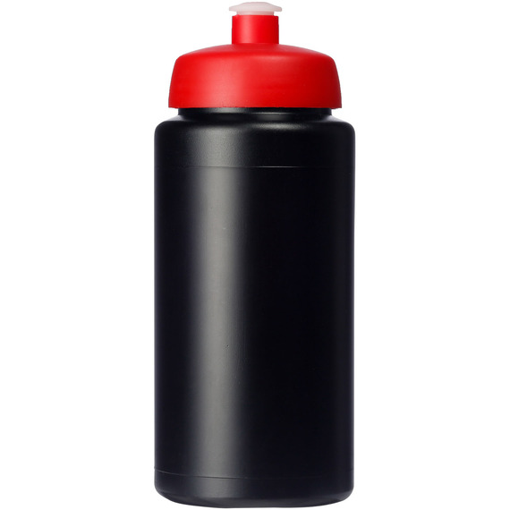 Bouteille de sport Baseline® Plus 500 ml avec couvercle sport et bandeau antidérapant publicitaire