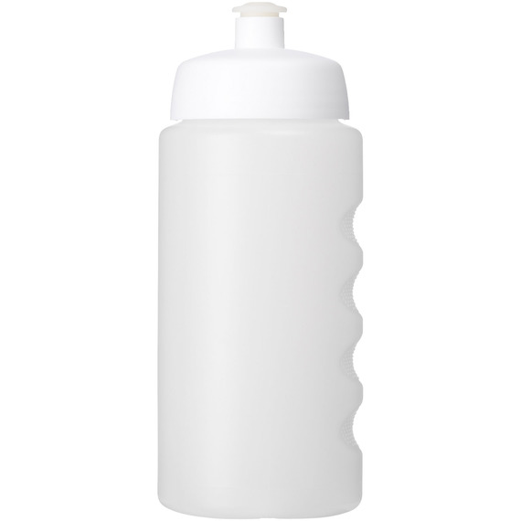 Bouteille de sport Baseline® Plus 500 ml avec couvercle sport et bandeau antidérapant publicitaire