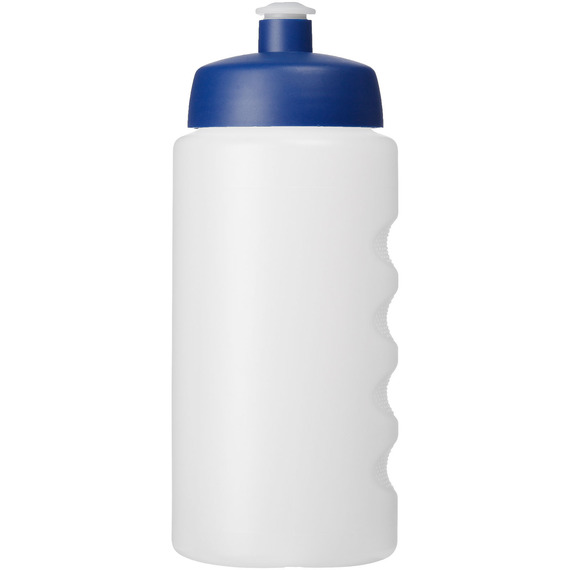 Bouteille de sport Baseline® Plus 500 ml avec couvercle sport et bandeau antidérapant publicitaire