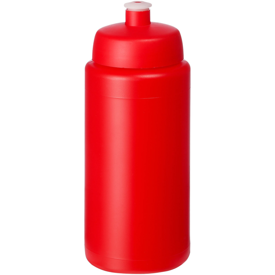 Bouteille de sport Baseline® Plus 500 ml avec couvercle sport et bandeau antidérapant publicitaire