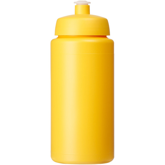 Bouteille de sport Baseline® Plus 500 ml avec couvercle sport et bandeau antidérapant publicitaire