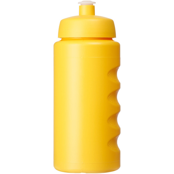 Bouteille de sport Baseline® Plus 500 ml avec couvercle sport et bandeau antidérapant publicitaire