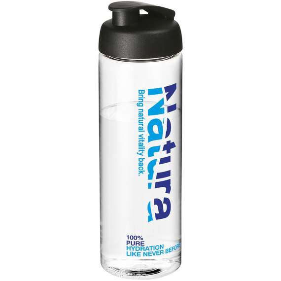 Bouteille de sport H2O Vibe 850 ml avec couvercle à bascule publicitaire