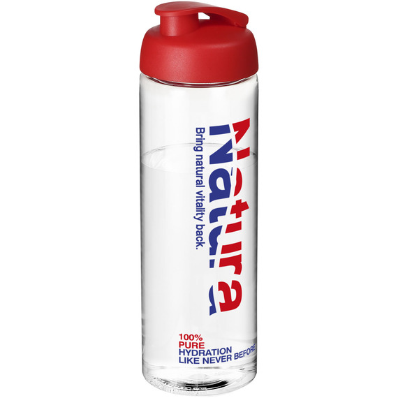 Bouteille de sport H2O Vibe 850 ml avec couvercle à bascule publicitaire