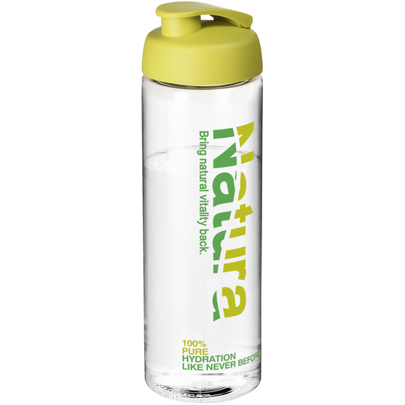 Bouteille de sport H2O Vibe 850 ml avec couvercle à bascule publicitaire