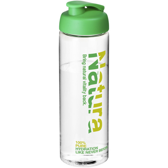 Bouteille de sport H2O Vibe 850 ml avec couvercle à bascule publicitaire