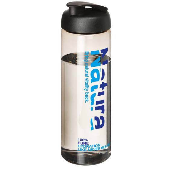 Bouteille de sport H2O Vibe 850 ml avec couvercle à bascule publicitaire