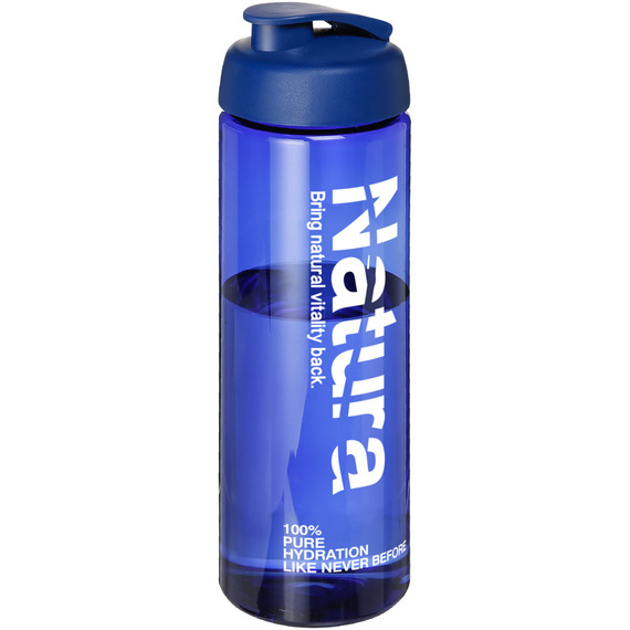 Bouteille de sport H2O Vibe 850 ml avec couvercle à bascule publicitaire