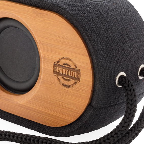 Enceinte Bamboo X publicitaire