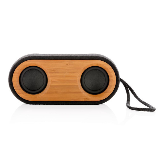 Double enceinte Bamboo X publicitaire