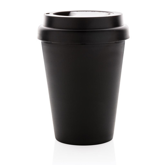 Mug en PP recyclable à double paroi 300ml publicitaire