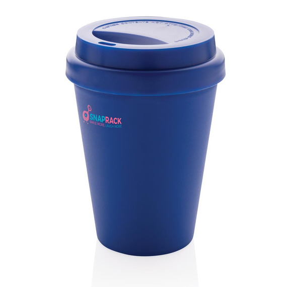 Mug en PP recyclable à double paroi 300ml publicitaire