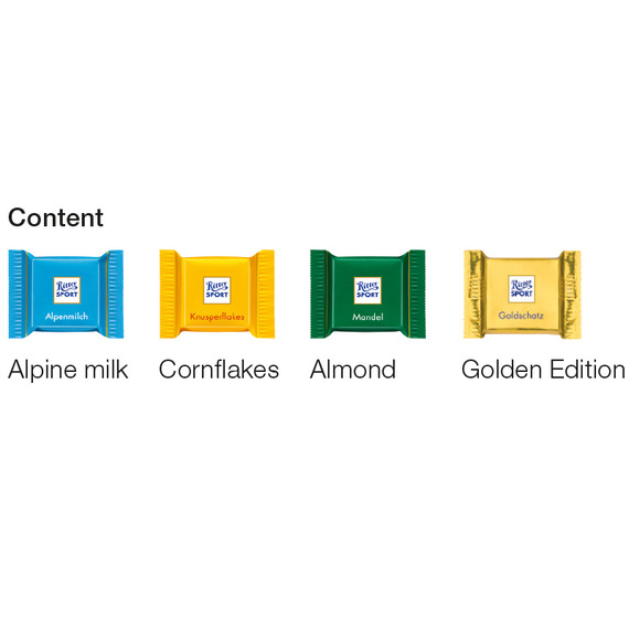 Calendrier de l’Avent maison Ritter Sport publicitaire House