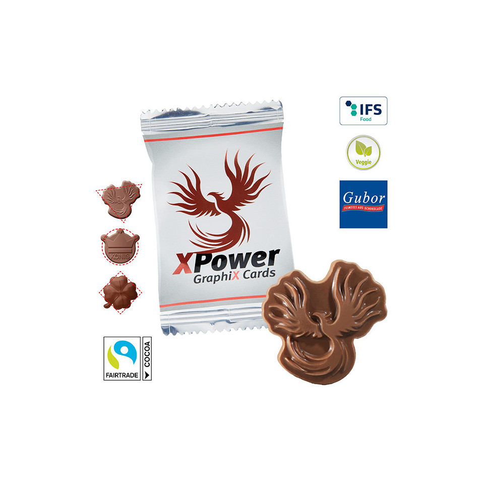 Chocolats personnalisés logo sur mesure