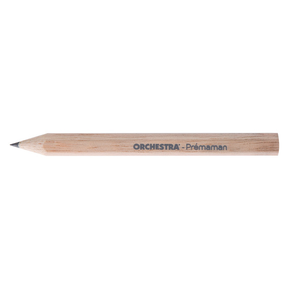 Crayon de papier personnalisable en bois sans vernis 8.7 cm