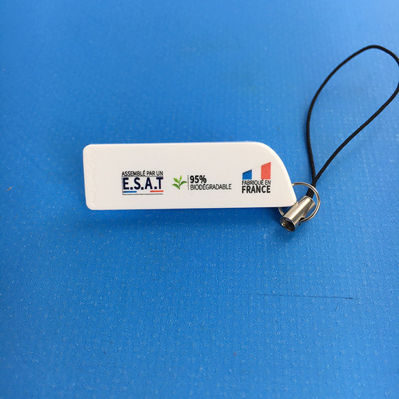 Clé USB publicitaire biodégradable fabriquée en France KeyPop