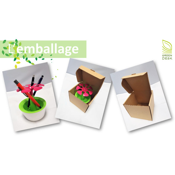 Support stylos publicitaire biodégradable Made in France