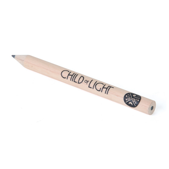 Crayon de papier publicitaire Eco vernis incolore 8.7 cm