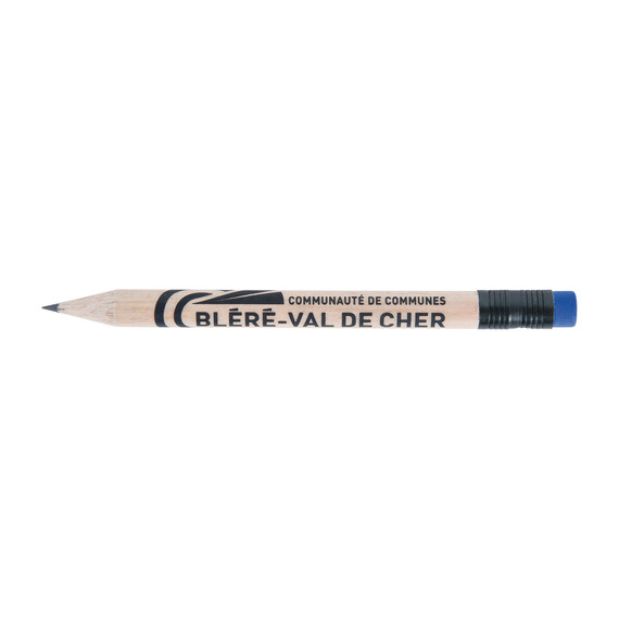 Crayon de papier publicitaire Eco vernis incolore 8.7 cm