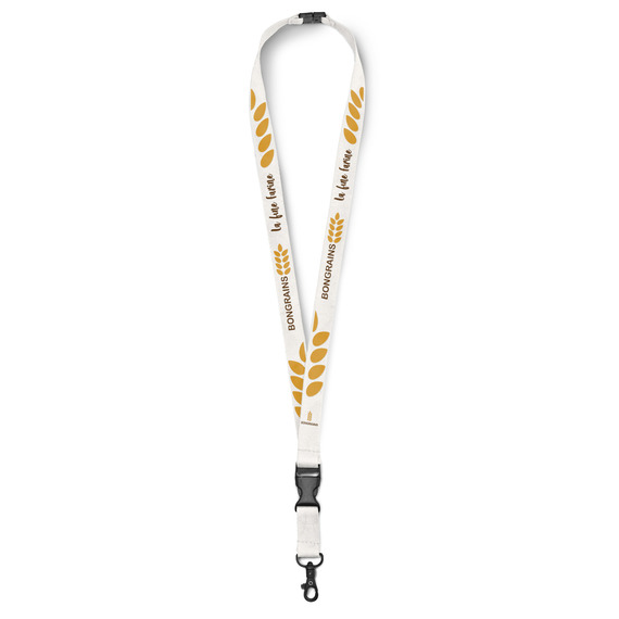 Lanyard en bambou publicitaire