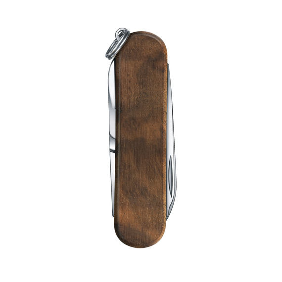 Couteau publicitaire Victorinox Classic SD Wood bois 58 mm