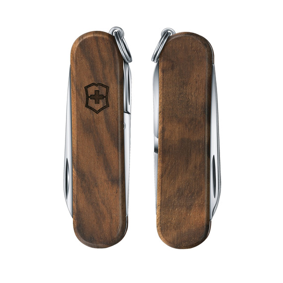 Couteau publicitaire Victorinox Classic SD Wood bois 58 mm