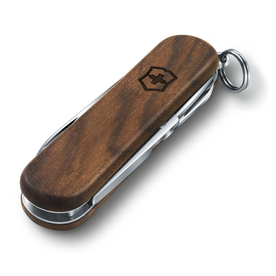 Couteau publicitaire Victorinox Classic SD Wood bois 58 mm