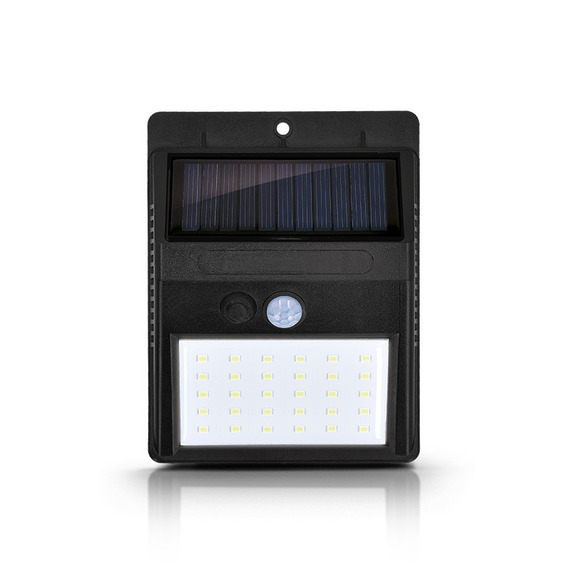 Lampe solaire publicitaire 30 LED avec détecteur de mouvement