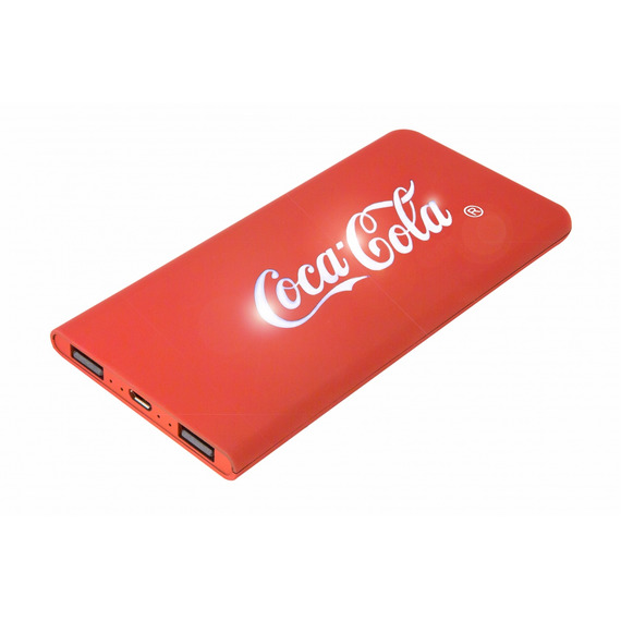 Powerbank publicitaire logo lumineux SCX Design Slim