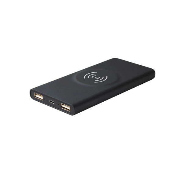 Powerbank publicitaire logo lumineux 5000 mAh SCX Design Slim Wireless