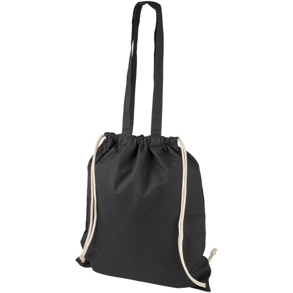 Sac publicitaire coton Eliza Express 240 g/m² avec cordon de serrage