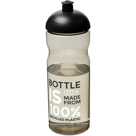 Bouteille de sport H2O Eco 650 ml avec couvercle dôme publicitaire