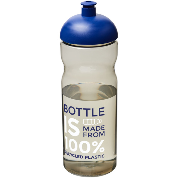 Bouteille de sport H2O Eco 650 ml avec couvercle dôme publicitaire