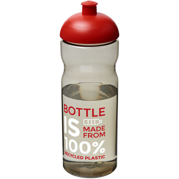 Bouteille de sport H2O Eco 650 ml avec couvercle dôme publicitaire