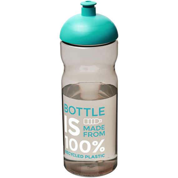 Bouteille de sport H2O Eco 650 ml avec couvercle dôme publicitaire