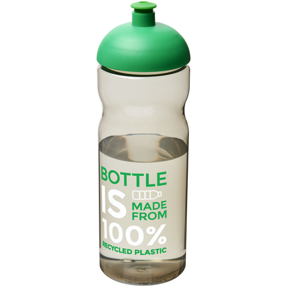 Bouteille de sport H2O Eco 650 ml avec couvercle dôme publicitaire