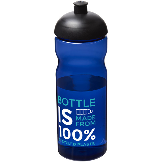 Bouteille de sport H2O Eco 650 ml avec couvercle dôme publicitaire