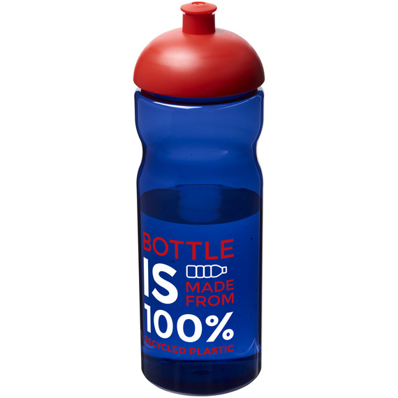 Bouteille de sport H2O Eco 650 ml avec couvercle dôme publicitaire