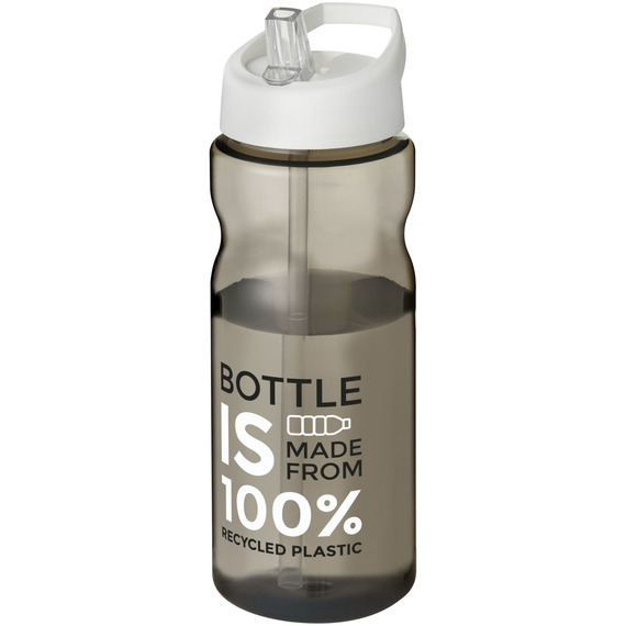 Bouteille de sport H2O Eco 650 ml avec couvercle à bec verseur publicitaire