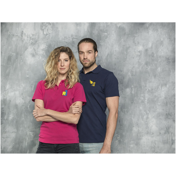 Polo publicitaire à manches courtes pour femme Helios